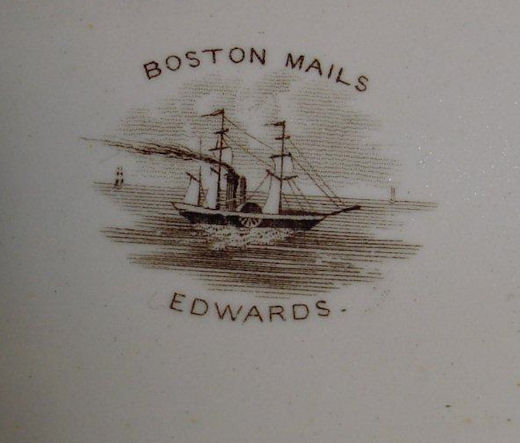 BOSTON MAILS Gentlemans Cabin J and T Edwards MARK