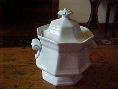 Pedestal Gothic Shape Sugar Bowl James Edwards