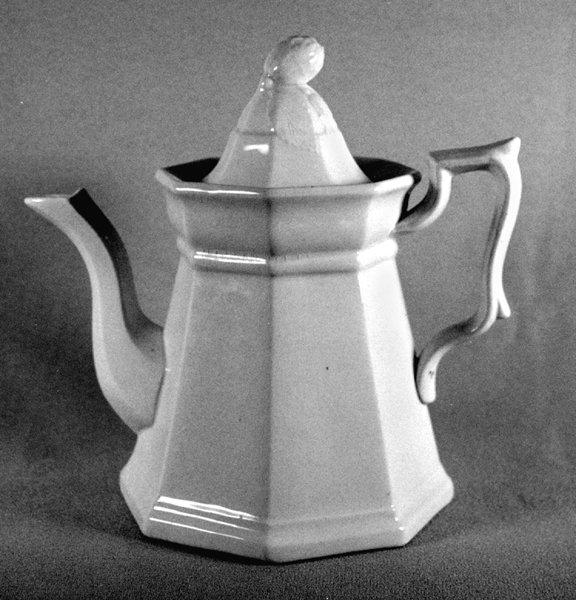 Full Panel Gothic Shap teapot James Edwards 