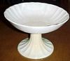 Fluted panels  compote -. Jas Edwards 9 in dia  - 6 in tall