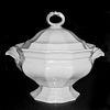 44037. Full Panelled Gothic Soup Tureen