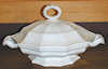 Curved Gothic Shape Vegetable Tureen 13 inches handle to handle  James Edwards