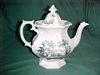 Teapot DOMESTIC pattern  9½" high James Edwards